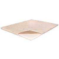 Topper Saltea Ortopedic Super, 6.5 cm, Bio Bumbac, 130 x 200 cm - Ortopedicus - 1