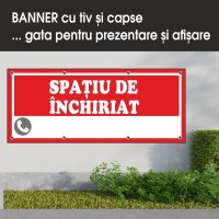 Banner MEDIA, Spatiu de inchiriat model 2, dimensiuni 150 x 60 cm - 3