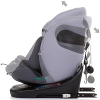 Scaun auto Chipolino Motion I-Size 40-150 cm granite cu sistem Isofix - 9