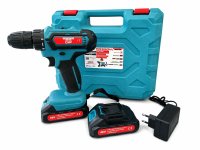 Masina de Insurubat Autofiletanta CAMPION PROFESSIONAL CMP1836 cu 2 Acumulatori de 48V, Trusa Completa de 96 Piese - 1