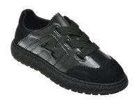 Pantofi sport FLAVIA PASSINI 7835M negri din piele naturala pentru femei active - 1