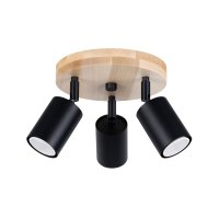 Lustra Verdo Negru 33x33x17 cm - 1