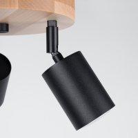 Lustra Verdo Negru 33x33x17 cm - 4