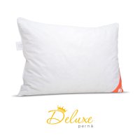 Pernă Deluxe cu pene și puf de gâscă, husă bumbac, 50x70 cm - 1