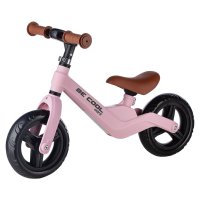 Bicicleta de echilibru FreeON Be Cool Mini, cu ghidon si sa reglabile, roti EVA de 8 inch, pentru copii de 12 luni+, roz - 1