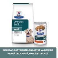 HILL'S Prescription Diet w/d Diabetes Care pentru Câini cu Pui, 1.5kg - Hrană Uscată pentru Afecțiuni Metabolice - 8