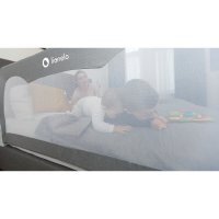 Bariera protectie pat Hanna 150x66 cm gri Lionelo - 4
