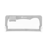 Bariera protectie pat Hanna 150x66 cm gri Lionelo - 14