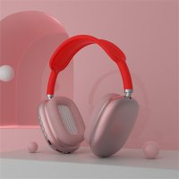 Casti On Ear MRG MP9 Plus, Bluetooth, MicroSD, Radio, Rosu - 2
