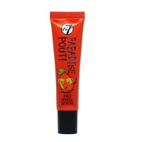 Ruj metalic W7 Paradise Pout Juicy, nuanta Mouthwatering Mango, 13 ml - 1
