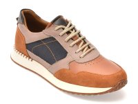 Pantofi sport BITE THE BULLET maro 31352 din piele naturala - 1