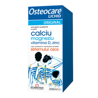 Sirop Osteocare, 200 ml, Vitabiotics - Supliment Lichid pentru Oase - 1