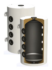Sunsystem PSM Rezervor de Acumulare Puffer de 80 Litri pentru Pompe de Caldura - 1