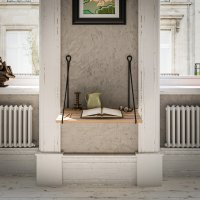 Birou Suspendat Tuna Nuc 70x50x50 cm - Design Elegant si Funcționalitate - 2