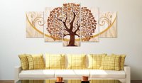 Tablou - The Golden Tree of Love 200x100 cm - 2