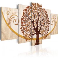 Tablou - The Golden Tree of Love 200x100 cm - 1