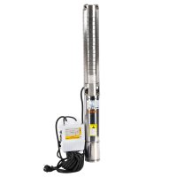 Pompa Submersibila Inox IBO Polonia, 4ISP 8-13, 2.2 KW, 240 l/min, H Refulare 74 m, 4 Toli, Cablu 20 m - 8