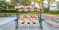 Balansoar Vitis 4 pentru 3 Persoane Multicolor 200x165x110 cm - 1