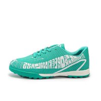 Ghete de fotbal copii, MBrands, 7.7 pentru teren sintetic, verde - 1