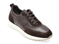 Pantofi sport GRYXX maro BF579 din piele naturala pentru barbati - 1