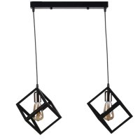 Lustra coloare negru-cupru, homs ro,40041 - 1