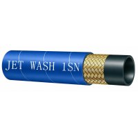 Furtun pentru spalatorie JET BLUE 1SN, 5/16 in, 215 bar, rezistent la apa fierbinte si agenti de curatare - 1