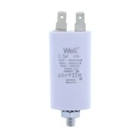 Condensator pornire motor 400V 3.5uF cu pin, Well - 1