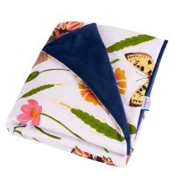 Paturica bebelusi cu doua fete 75x100 cm Velvet Butterfly 02 - 3
