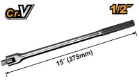 Prelungitor Tubular cu Articulatie 375mm 1/2 INGCO HFXH012151 - 1