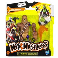 Figurina Star Wars Mix Mashers - Chewbacca, 12 cm cu accesorii personalizabile - 1