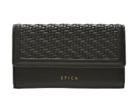 Portofel EPICA negru din piele ecologica, model 729 pentru femei - 1