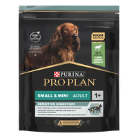 PURINA PRO PLAN ADULT Sensitive Digestion, Talie Mică și Foarte Mică, Miel, 700 g - 1