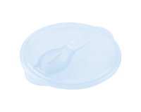 Set castronel cu ventuza capac si lingurita KikkaBoo Feedy Blue - 2