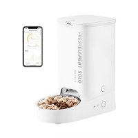 PETKIT Fresh Element Solo - Dozator Automat pentru Mancare de Companie, 3L, Otel Inoxidabil 304, Bluetooth - 1