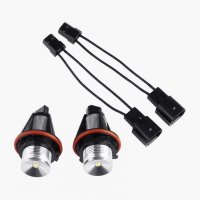 Set 2 LED-uri Marker Techstar® Angel Eyes, 5W, BMW E39,E61,E63,E65,X5, 6500K, Aluminiu - 1