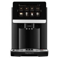 Espressor automat Samus Magnifique 19, 1450 W, 19 bari, Ecran IMD 7 inch, Rezervor apa 1.7L, 20 tipuri de bauturi, Rasnita incorporata, Capacitate boabe 250 g (Negru) - 1