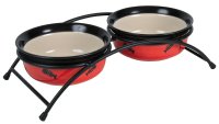 Set 2 buc Castron Ceramica In Suport 0.25 l/12.5 cm 24790 - 1