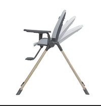 Scaun de Masa Maxi-Cosi Ava Beyond Graphite Eco - Compact si Usor - 5