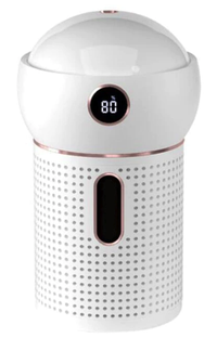 Umidificator incarcare USB 3 in 1 cu proiector cer instelat pulverizare silentioasa 650ml Alb - 1