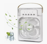 Ventilator portabil cu umidificator incorporat conectare USB cu lumina de noapte - 1