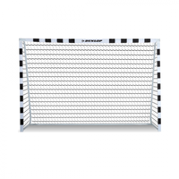 Poarta de fotbal Dunlop, 300 x 200 x 90 cm, cu cadru metalic - 9