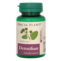 Detoxifiant, 60 comprimate, Dacia Plant - 1