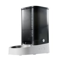 PETKIT Fresh Element Solo - Dozator Automat pentru Pisici, Capacitate de 3L, Control prin Aplicatie, Culoare Gri Închis - 1
