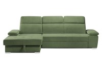 Colțar Extensibil TRENDY, cu ladă de depozitare, cu tetiere reglabile, variante stânga/dreapta 295x170x105 cm - 1