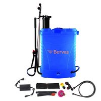 Pompa de stropit Bervas B7487, 16 L, electrica si manuala, baterie 12 V 8 Ah - 2