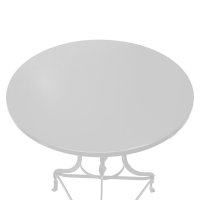 Masa Noah metal alb D70x72cm - 2