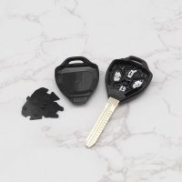 Carcasa Cheie Auto Techstar cu 4 butoane compatibila cu Toyota Corolla, Camry, Alphard - 6