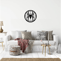 Decoratiune perete Spider-Man HH740 din lemn - 37x37 cm - 3