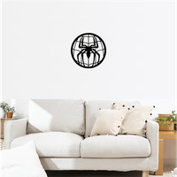 Decoratiune perete Spider-Man HH740 din lemn - 37x37 cm - 5
