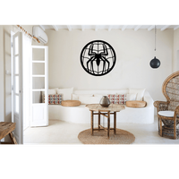 Decoratiune perete Spider-Man HH740 din lemn - 37x37 cm - 6